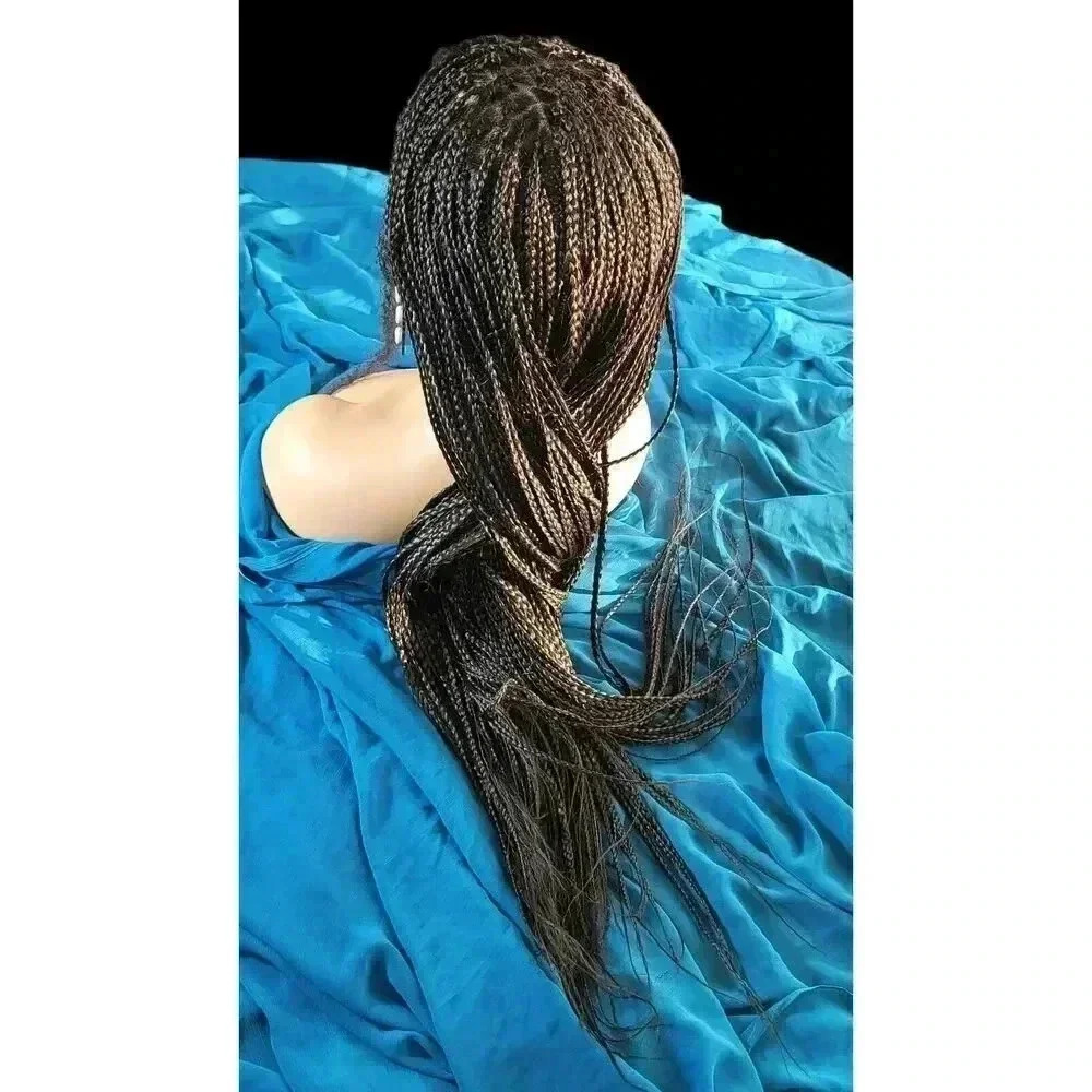 Pain-Free 22" Knotless Box Braids with Lace Closure and Baby Hair - Instant, NWT - Picture 4 of 15